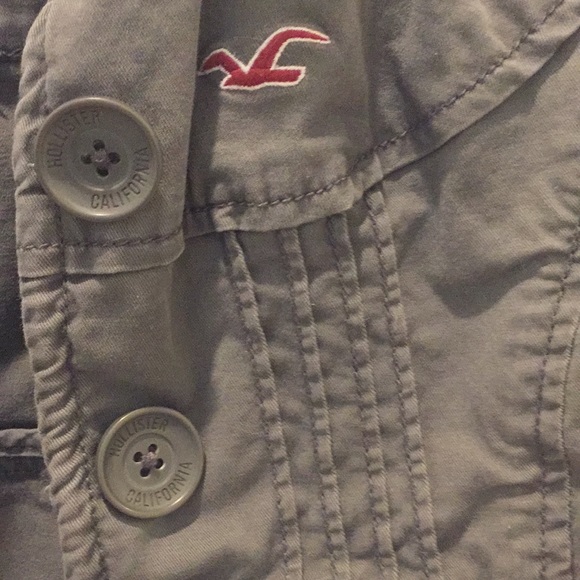 Hollister Olive Jacket - Picture 2 of 3